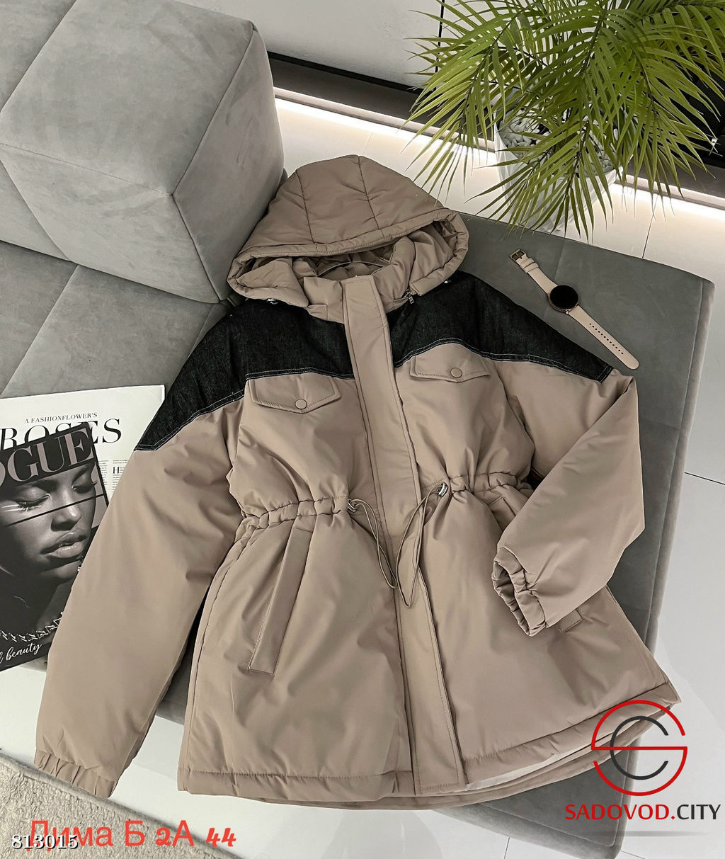 Куртка женская с капюшоном - Bruno фото 3