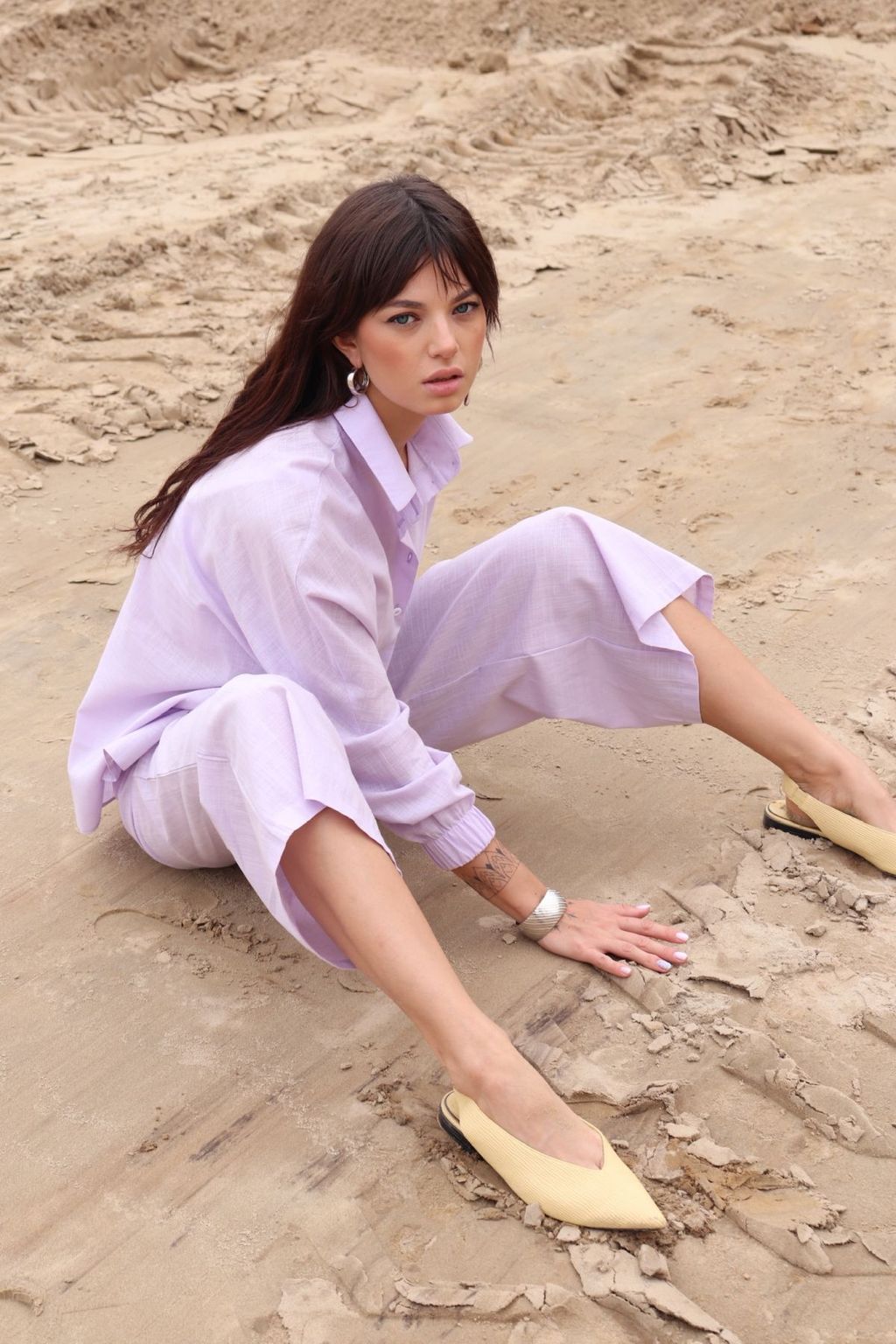 7011 Костюм из льна и хлопка - Martichelli фото 8