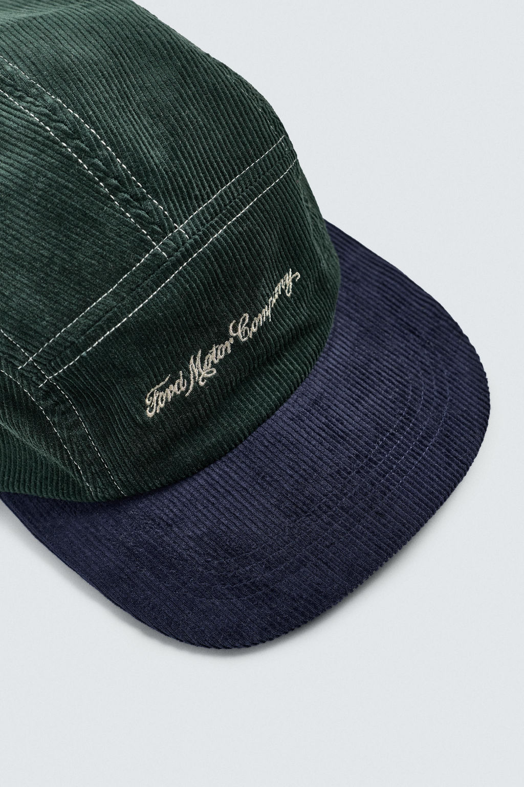CORDUROY FLAT PEAK CAP FORD - Zara фото 6