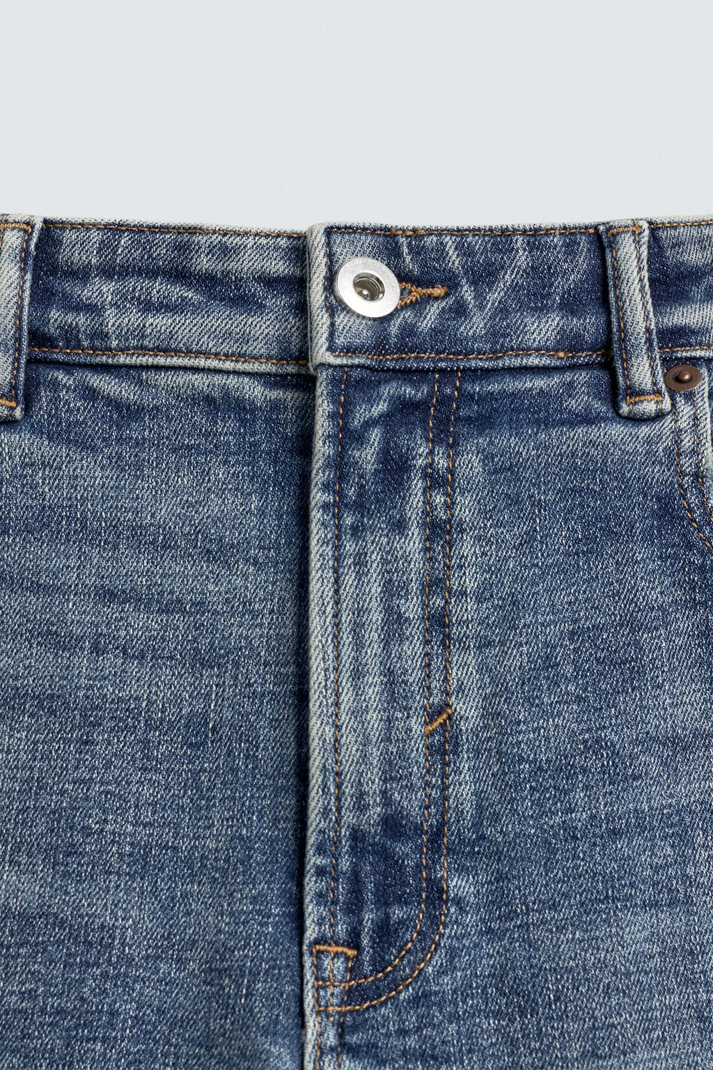 RIPPED FLARE FIT JEANS - Zara фото 18
