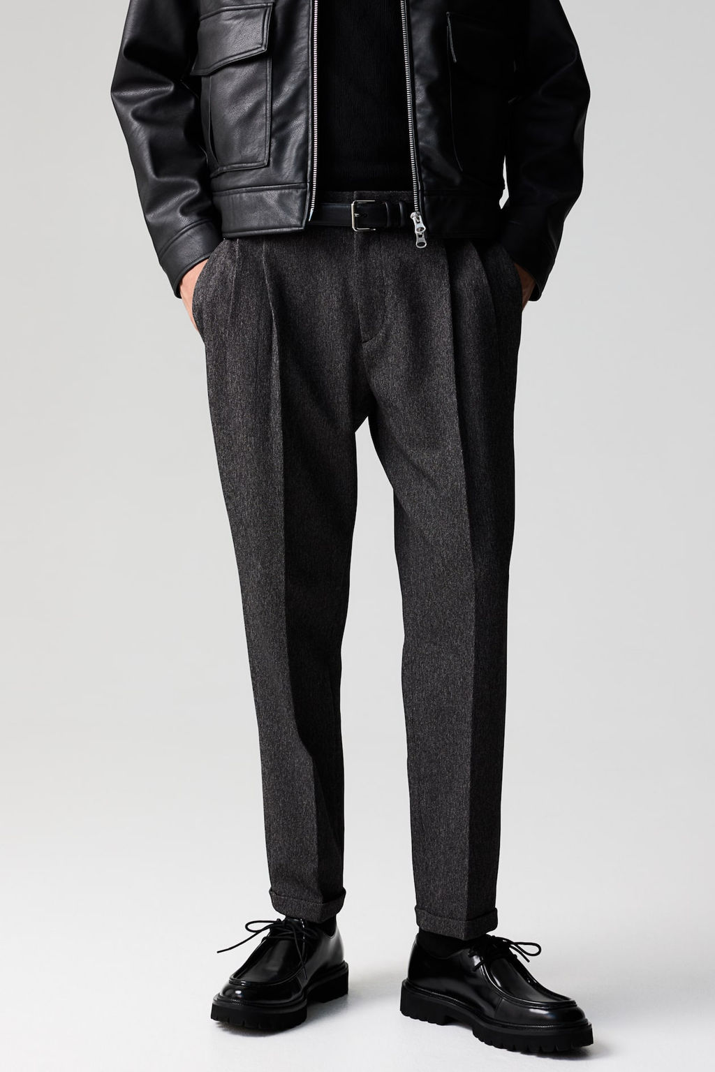 Pantalon sastre Regular Fit - H&m фото 3