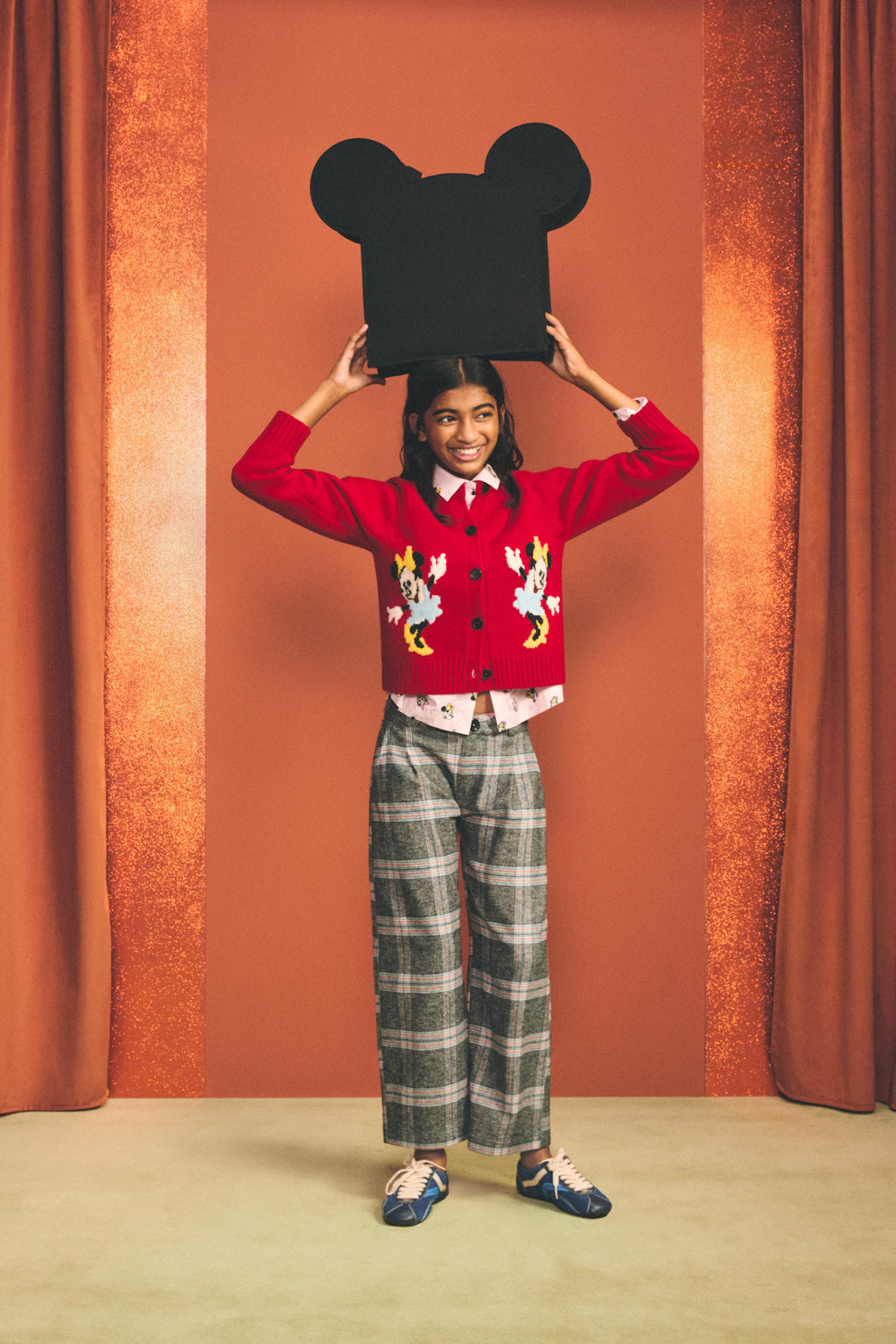 MINNIE MOUSE WOOL CARDIGAN HARRY LAMBERT FOR ZARA X DISNEY  фото 3