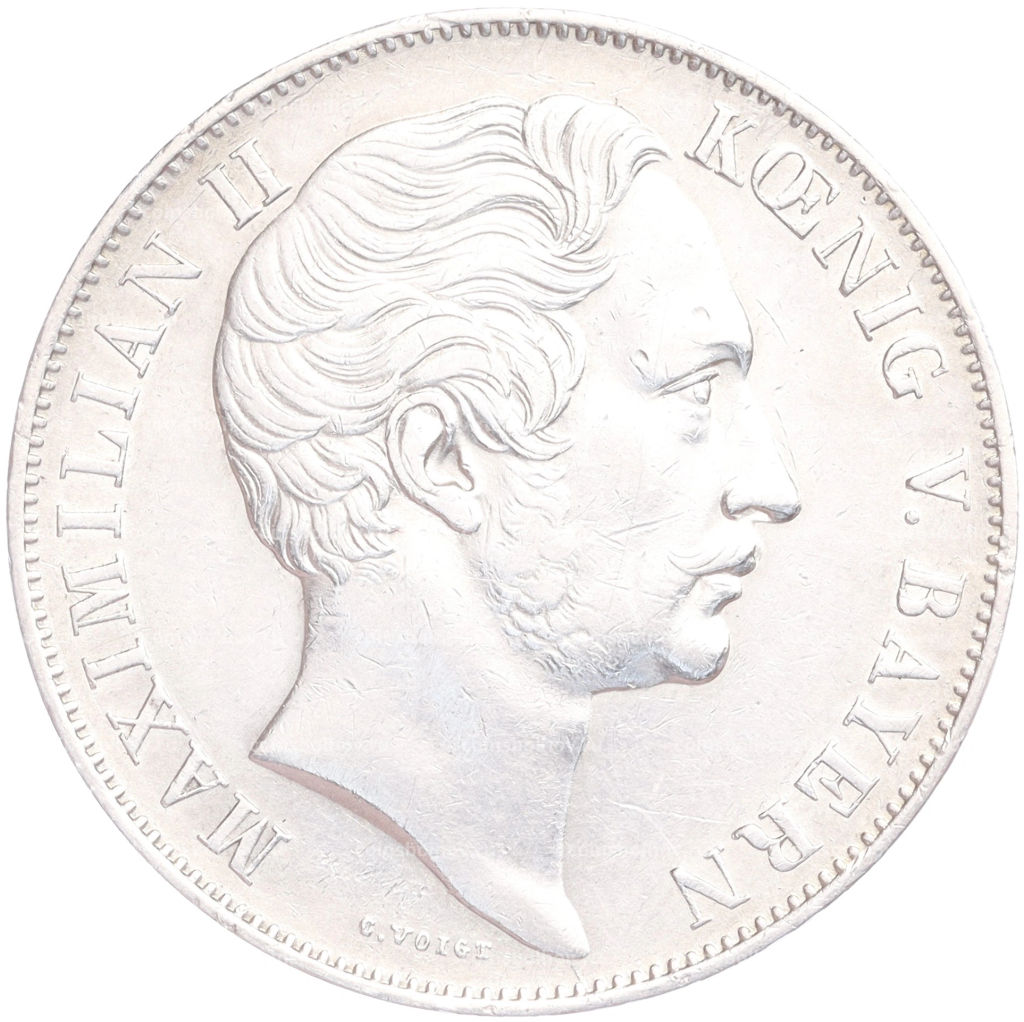 2 гульдена 1855 года Бавария