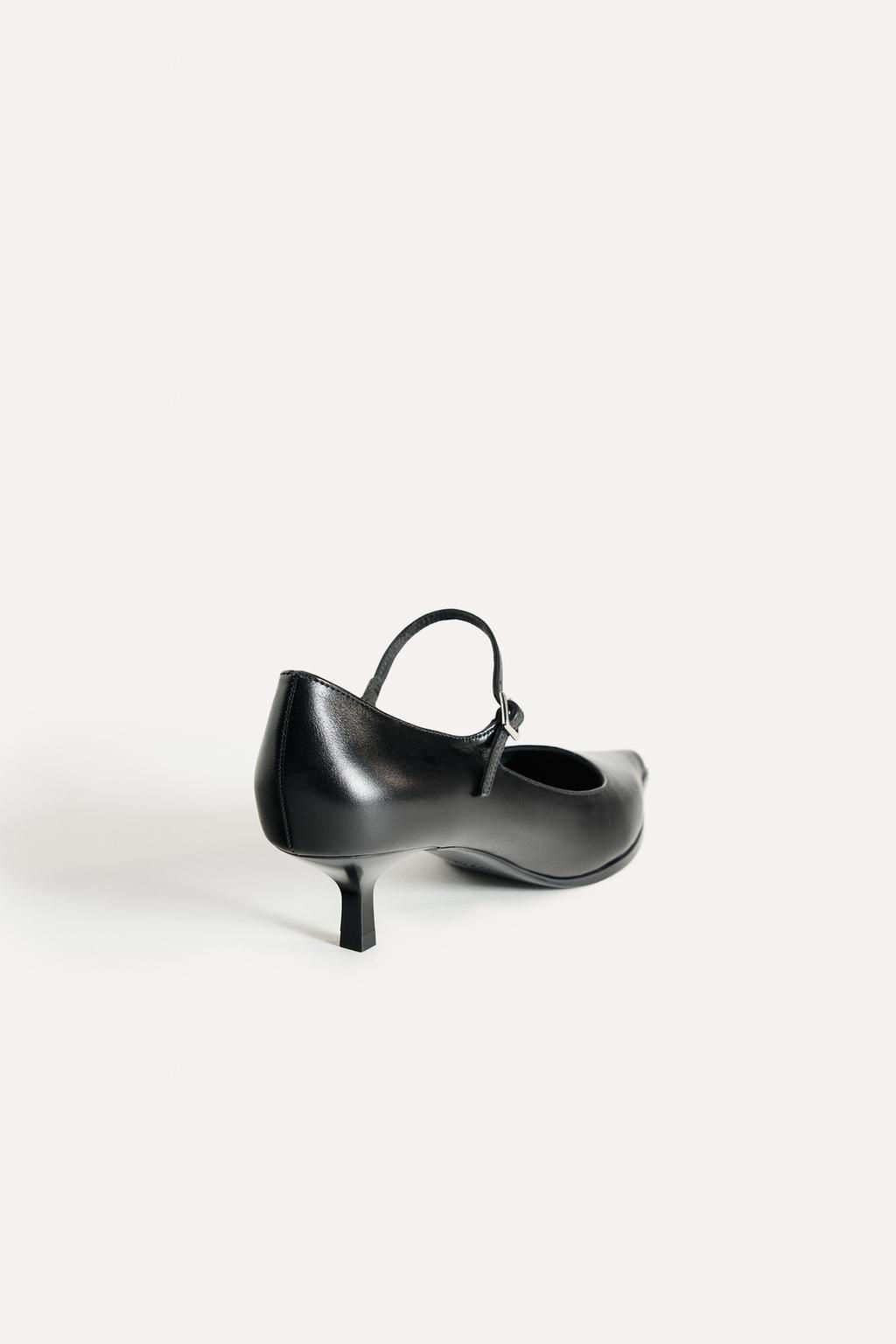 LEATHER POINTED SHOES 50TH ANNIVERSARY - Zara фото 6