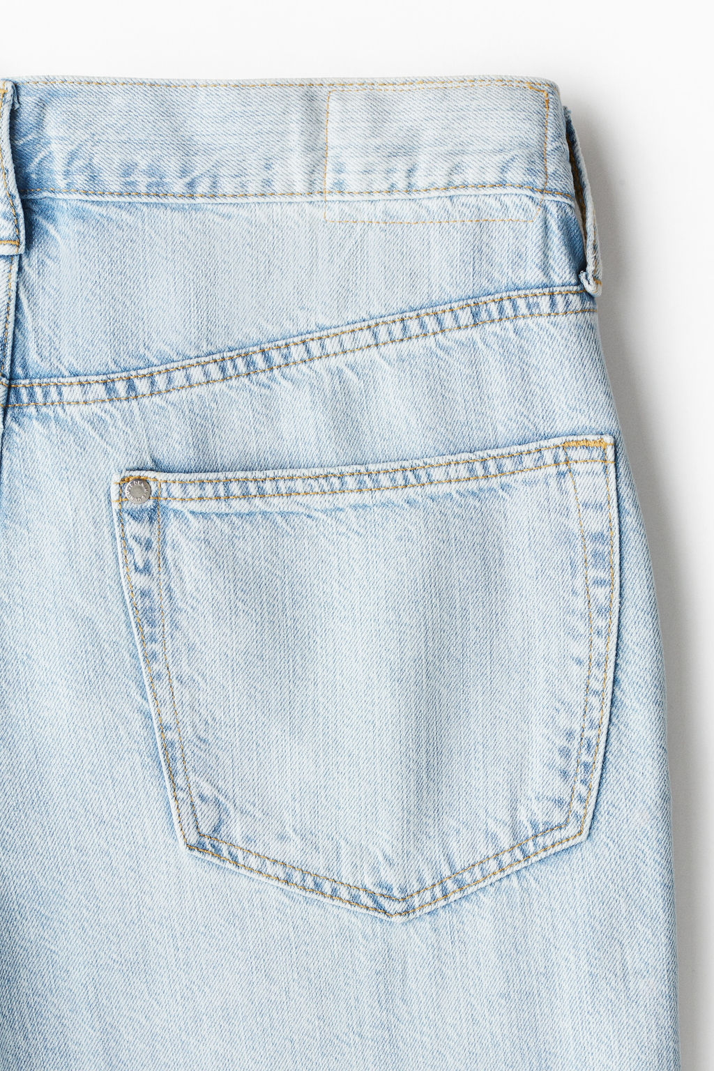 Straight Loose Lightweight Jeans - H&m фото 5