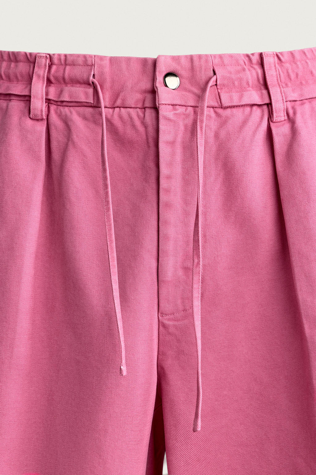 BERMUDA CARGO LAVADA RELAXED FIT / Magenta - Zara фото 9