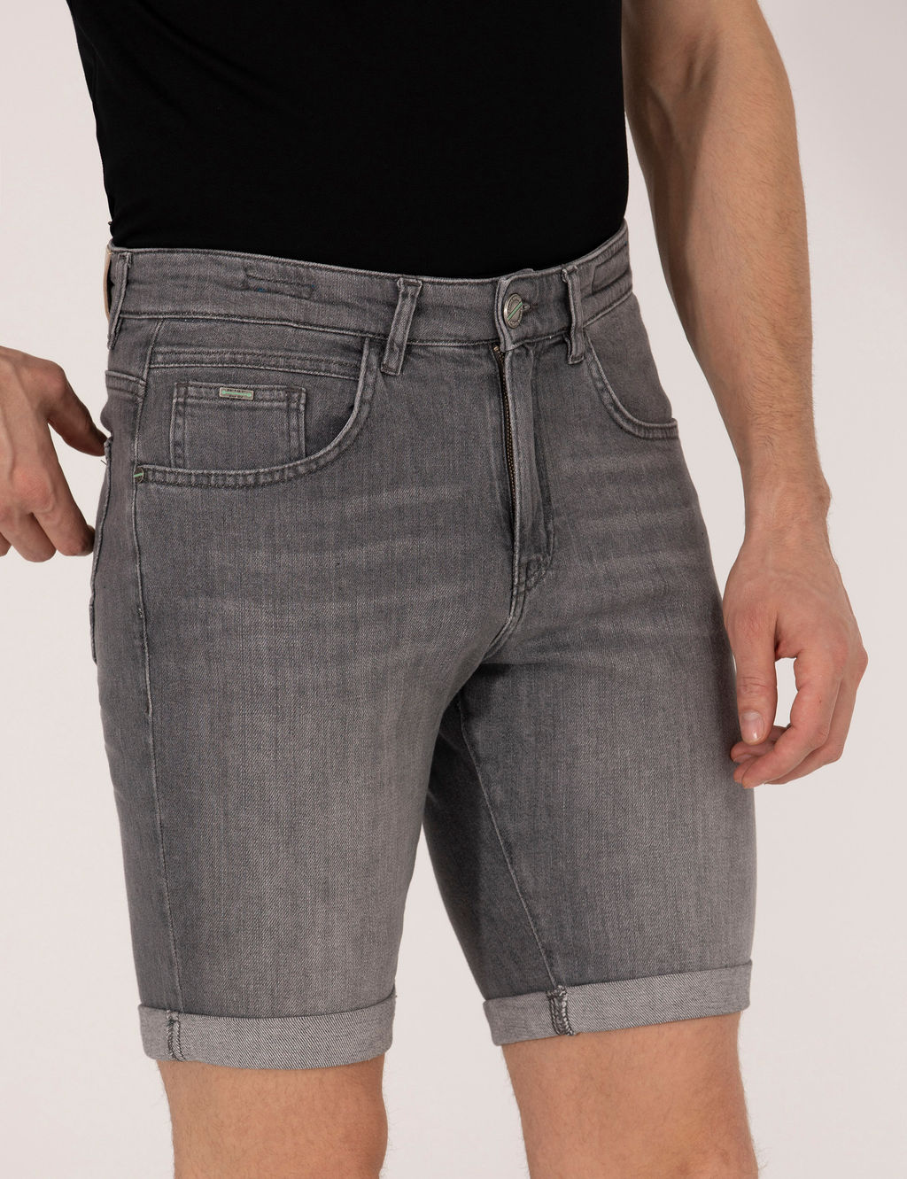 Gri Slim Fit Jean _ort