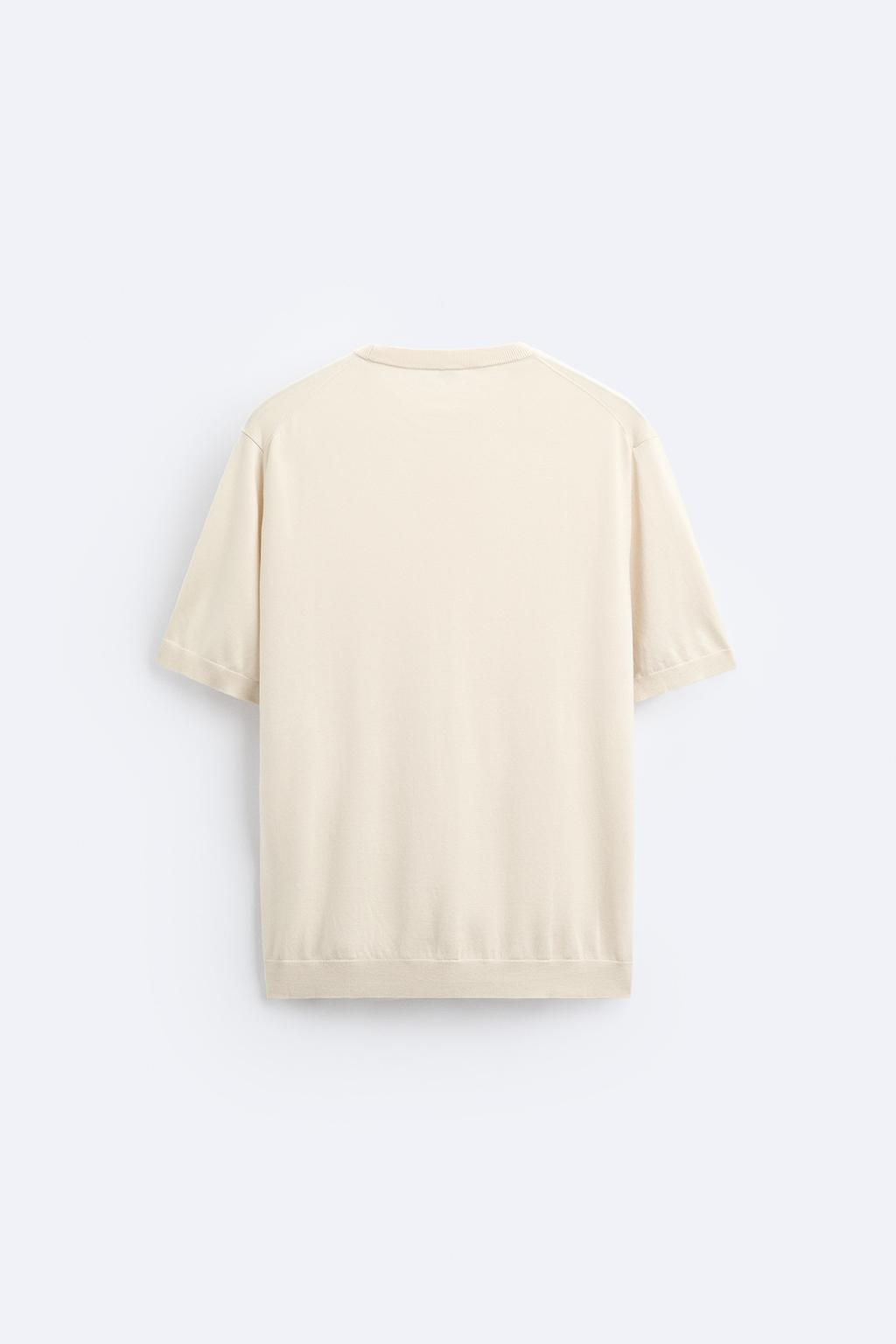 KNIT T-SHIRT - Zara фото 8