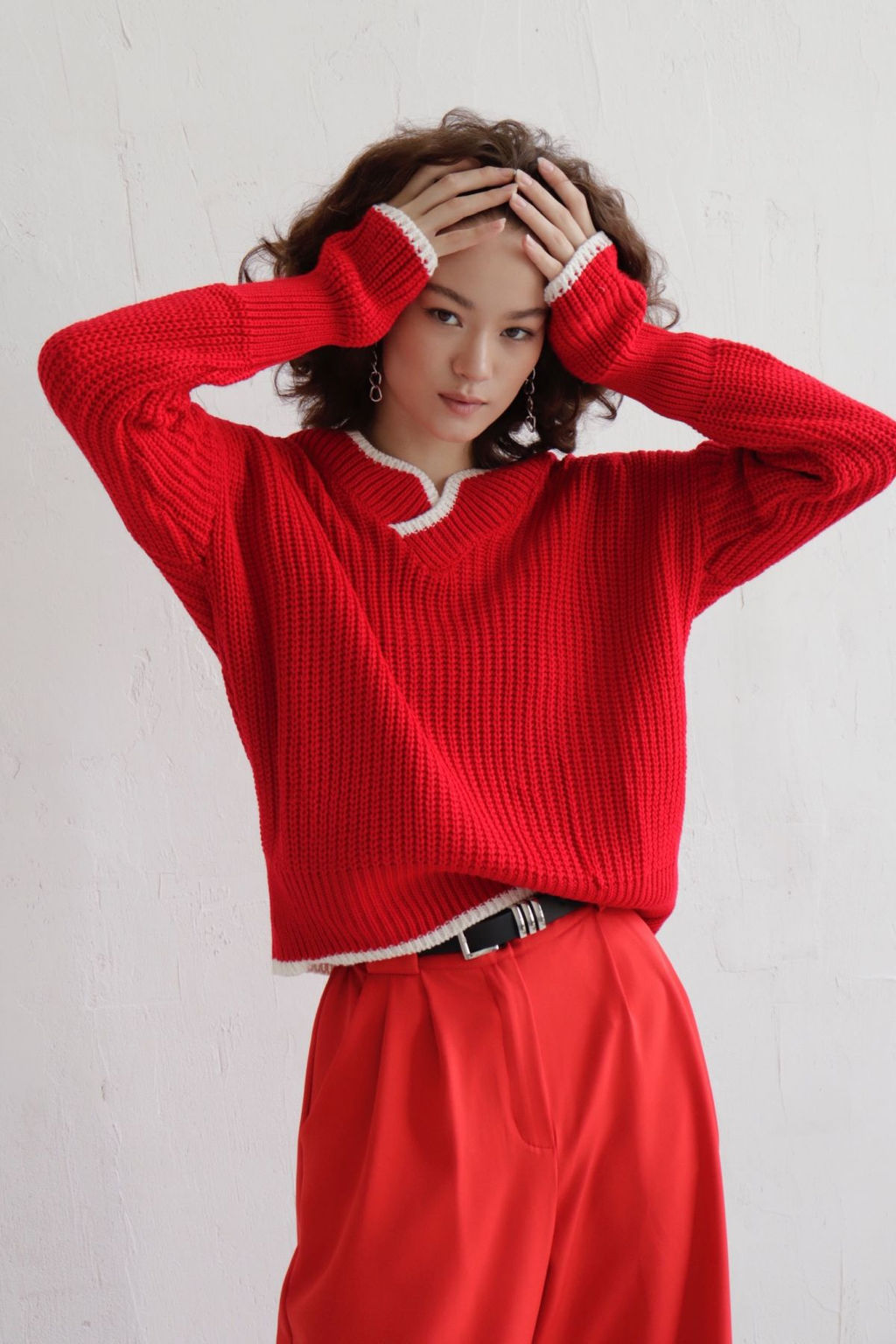 9823 Пуловер красный - Martichelli фото 15