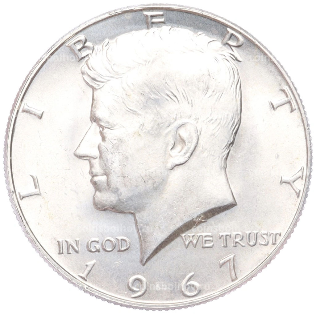 1/2 доллара (50 центов) 1967 года США