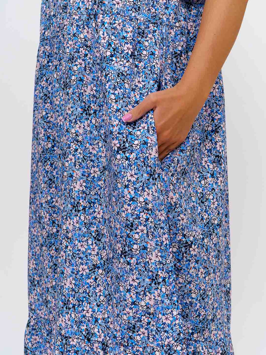 Платье женское, цвет голубой