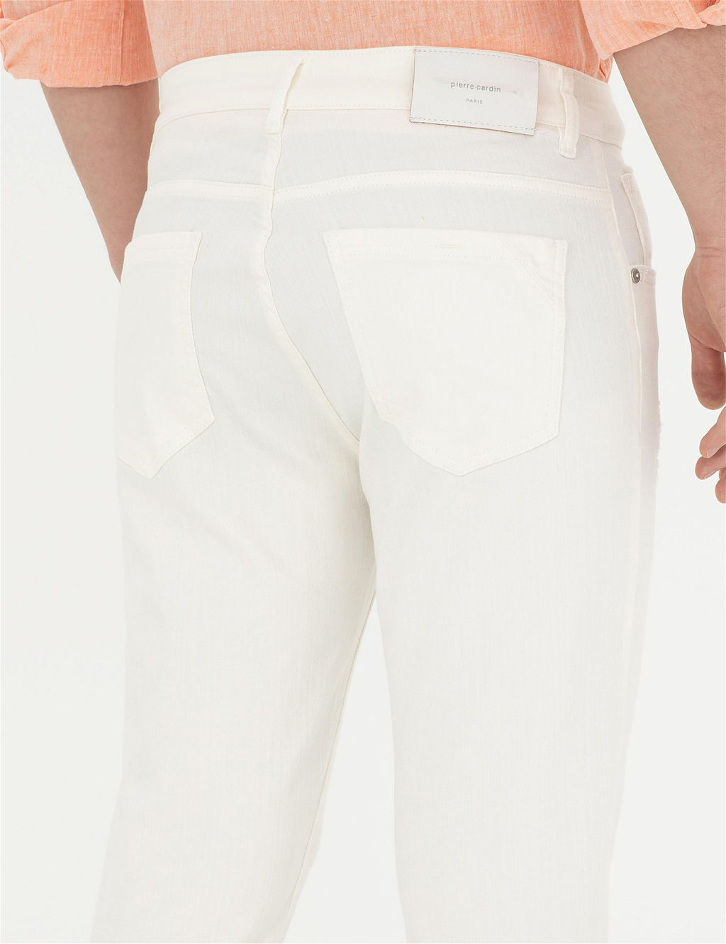 Ekru Slim Fit Jean Pantolon - Pierre cardin фото 7
