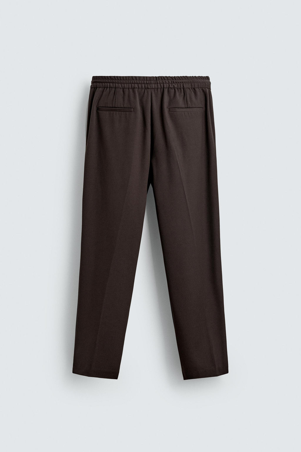 PANTAL?N CINTURA JOGGER CONFORT / Chocolate - Zara фото 8
