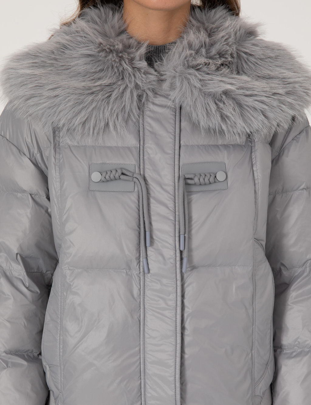 Gri Regular Fit Mont - Pierre cardin фото 7