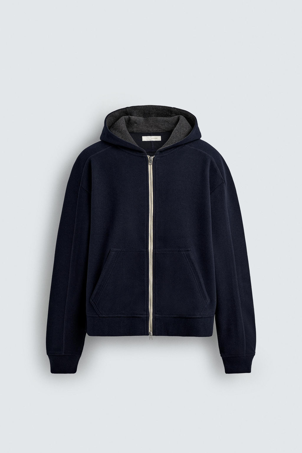 FELT HOODIE - Zara фото 7