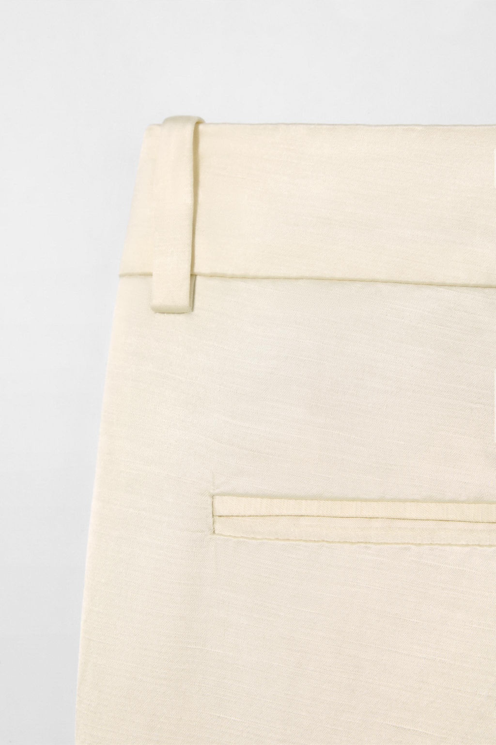 FLARED LINEN BLEND TROUSERS KATE MOSS X ZARA фото 6