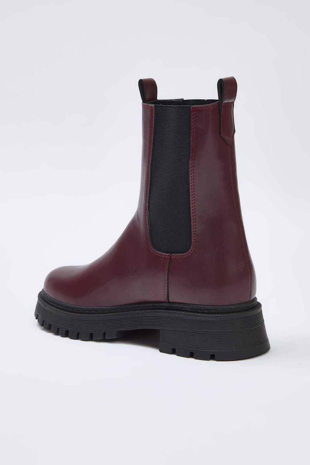 Siyah Lastikli Duz Kal?n Taban Chealsea Kad?n Bot TAKAW26BO00095 - Trendyolmilla фото 8