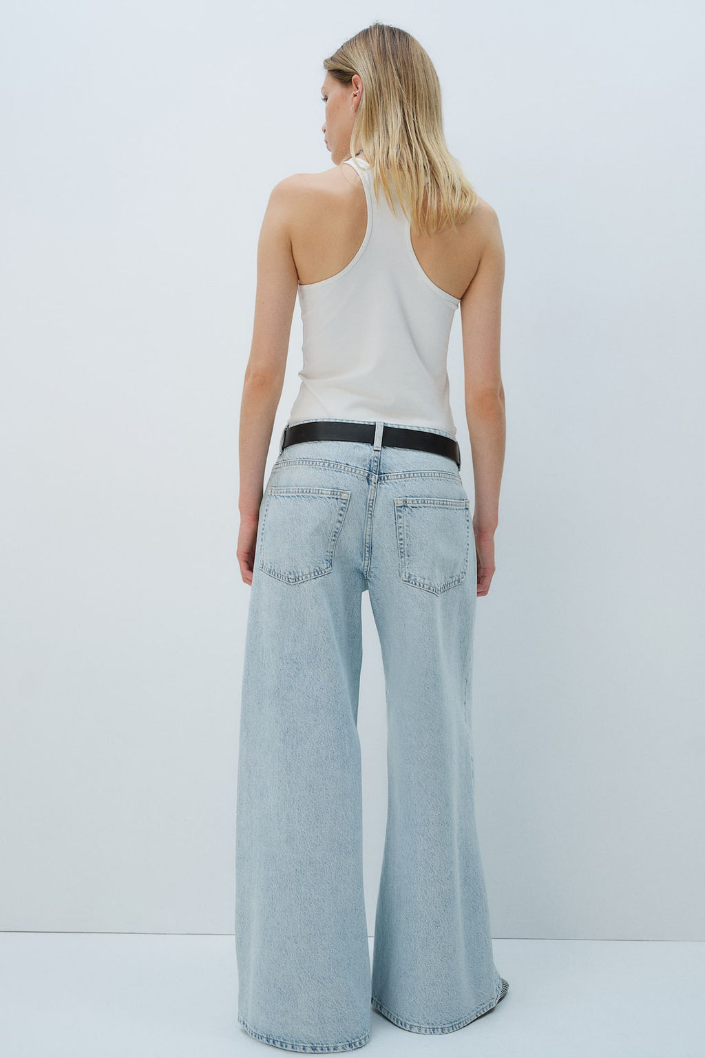 Baggy Wide Low Jeans - H&m фото 4