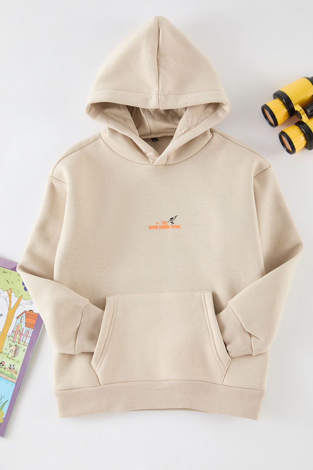 Tas*St Erkek Cocuk Duz Orme Mini Me Sweatshirt TKDAW25SW00120