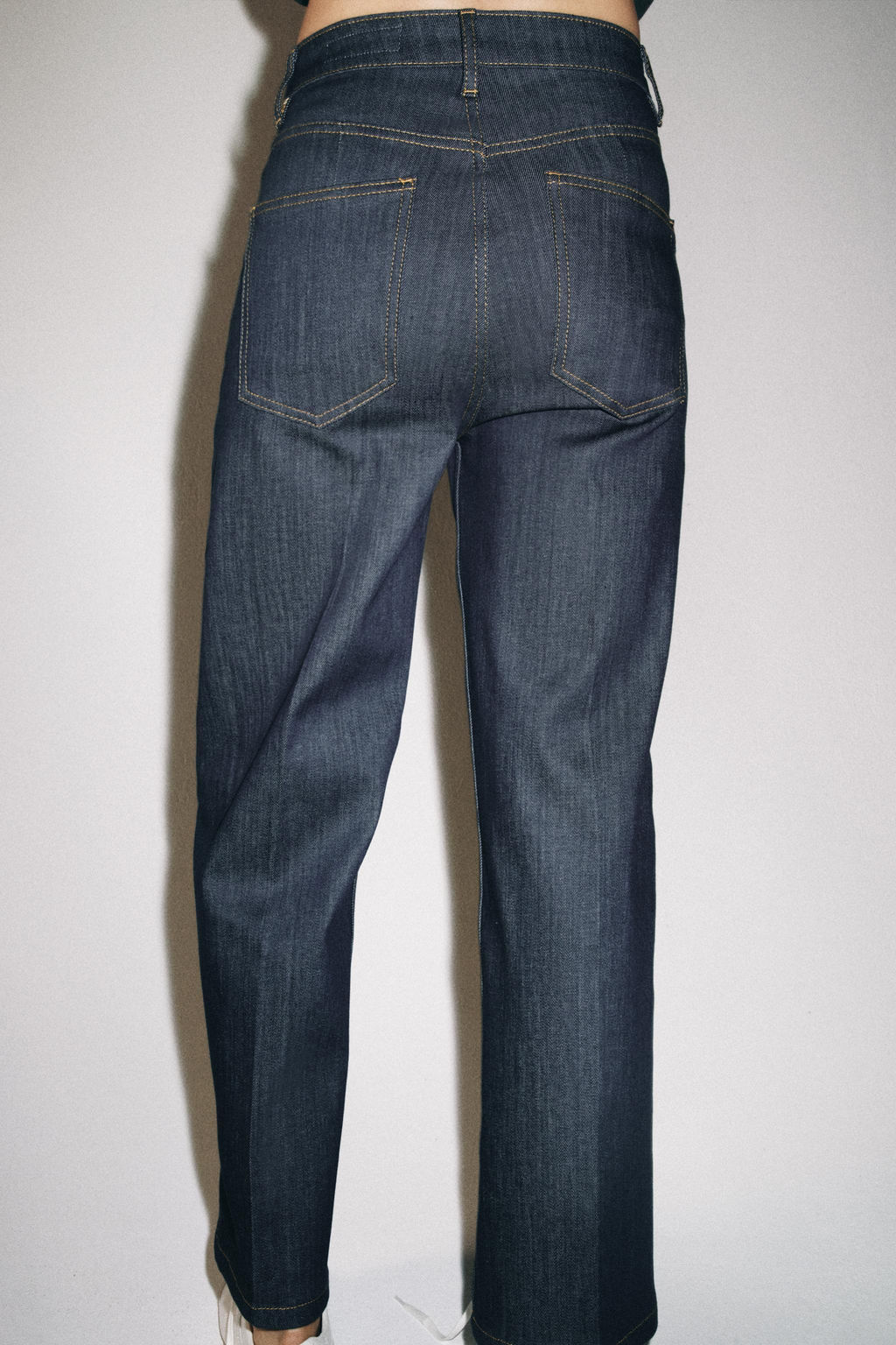 JEANS ZW COLLECTION WIDE LEG TIRO ALTO / ?ndigo - Zara фото 3