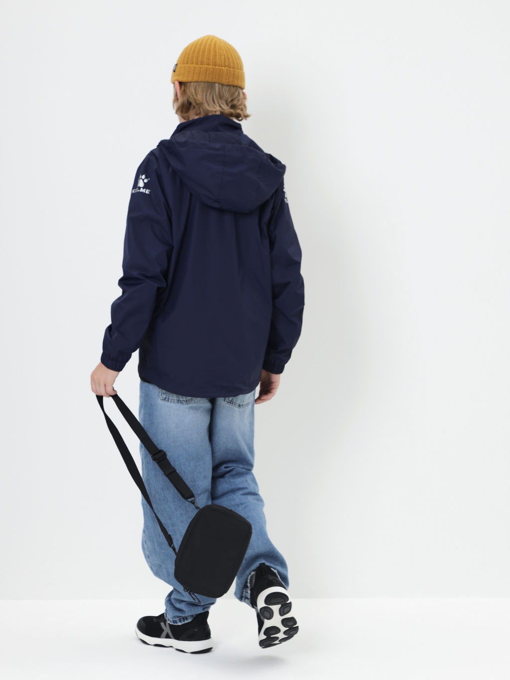 Детская ветровка KELME Childrens Raincoat Dark Blue