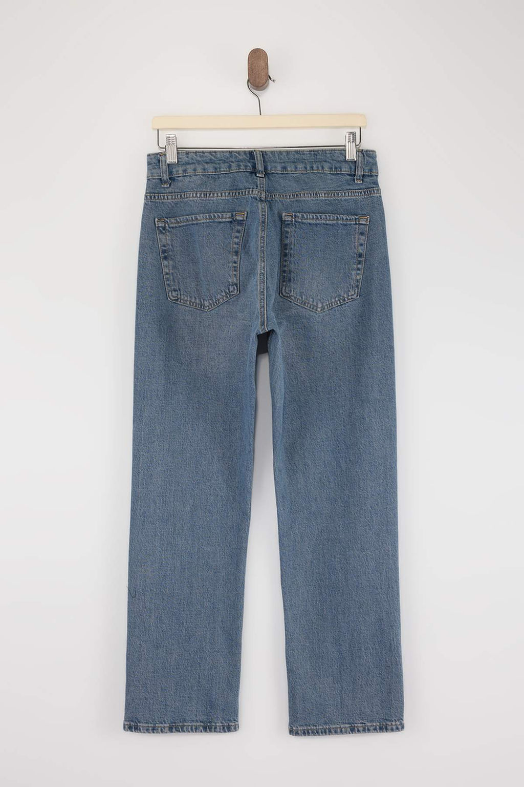 Mavi Straight Fit Esnek Kumas Kot Pantolon Jeans TMNSS26JE00001 - Trendyolmilla фото 3