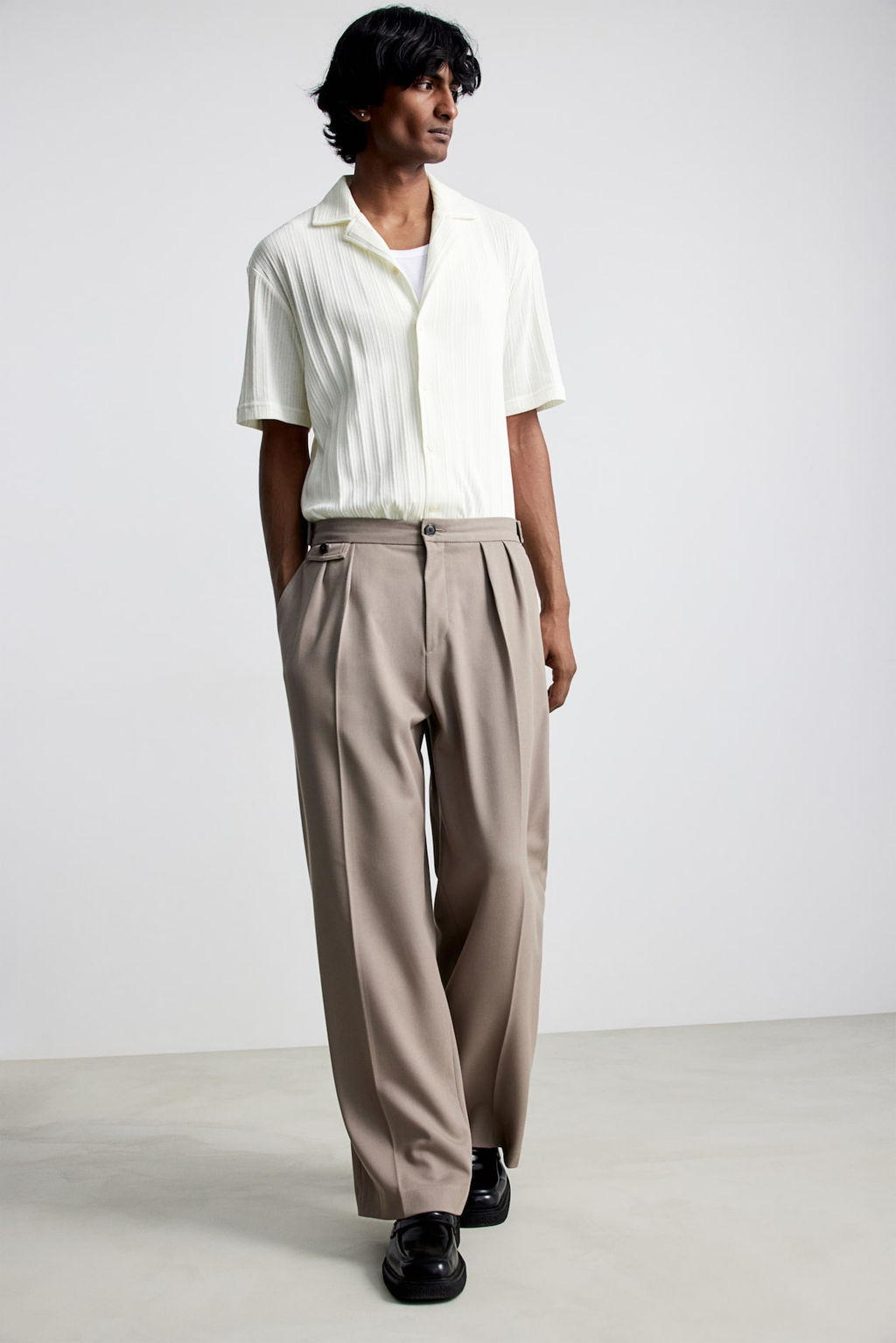 Camisa resort de punto Regular Fit
