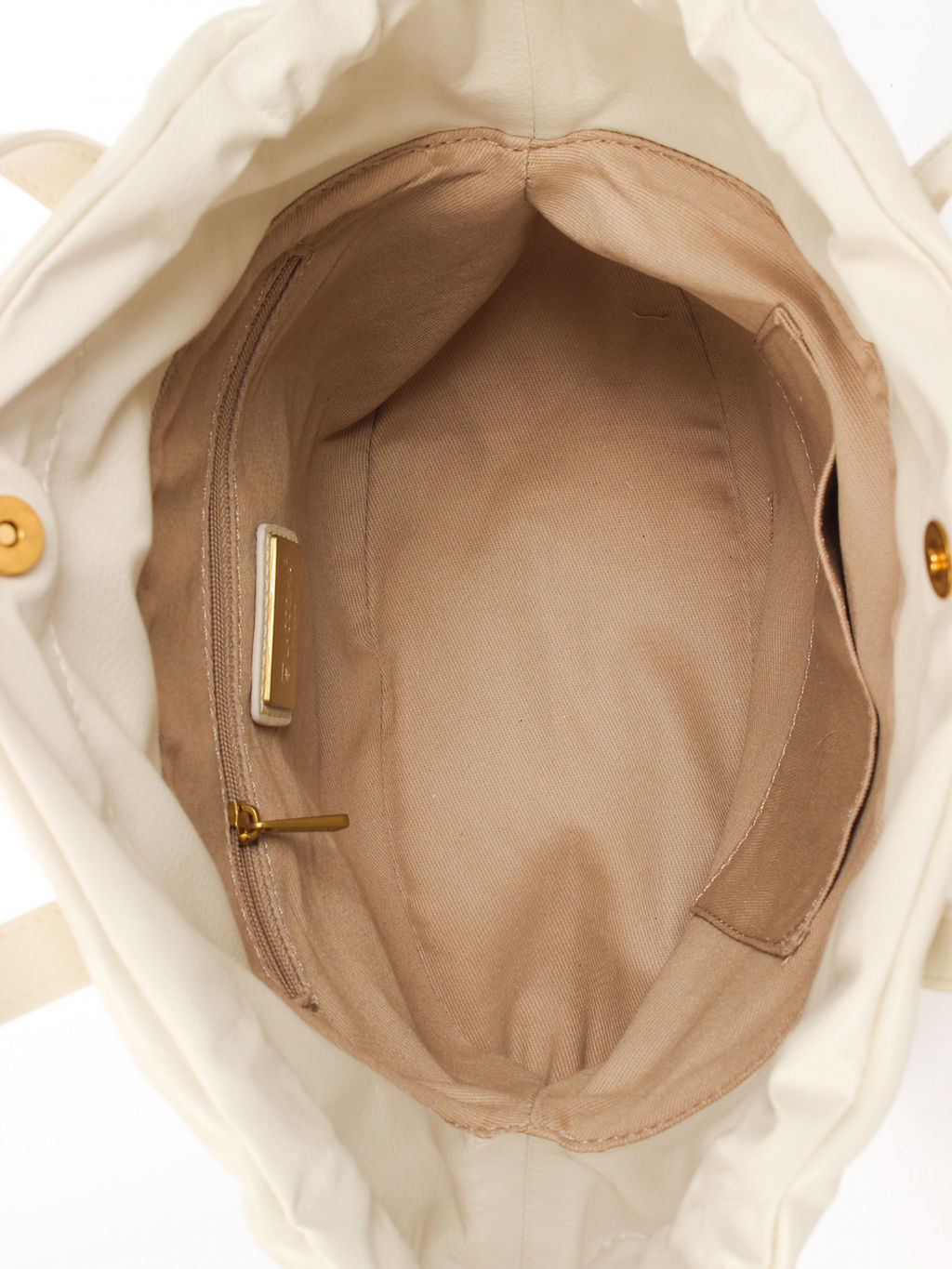 LACCOMA сумка АМ2420-молочный натуральная кожа фото 4