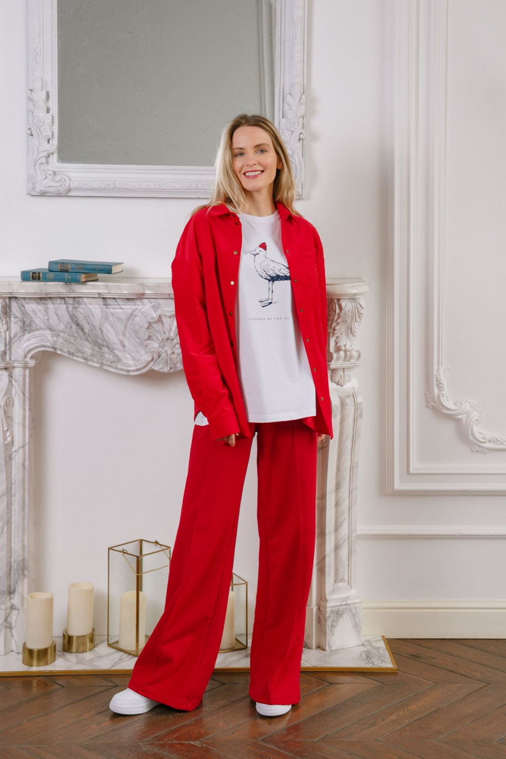 Рубашка женская Red - Captain's mate фото 4