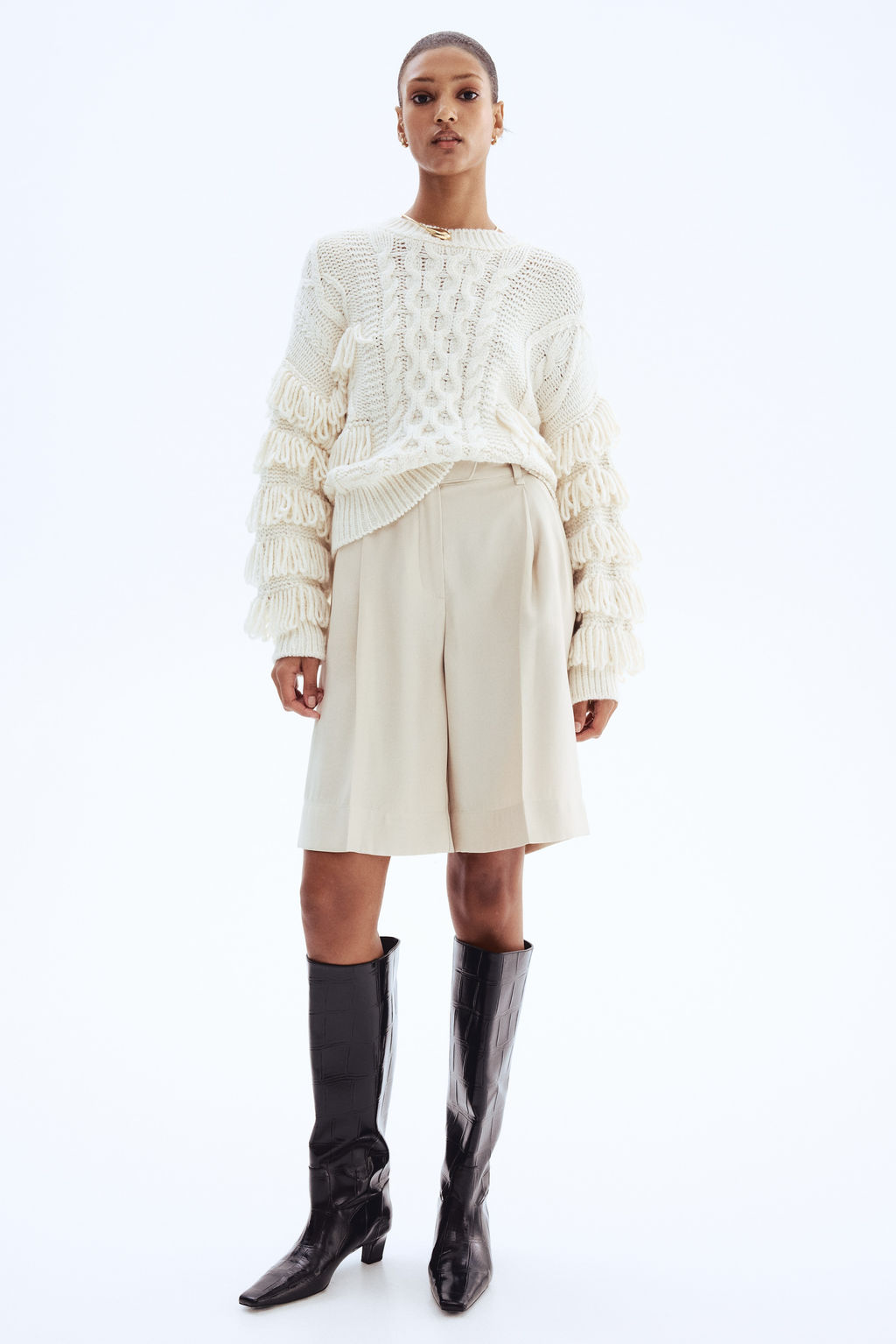 Jersey con flecos - H&m фото 5
