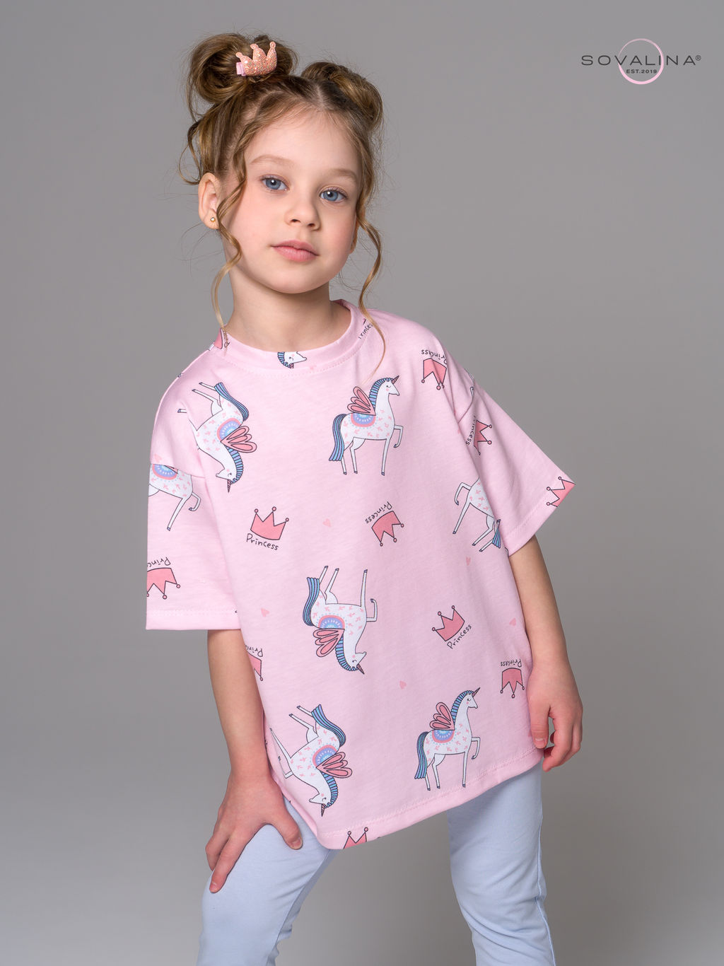 Костюм Мун корона принцессы-голубой - Sovalina фото 10