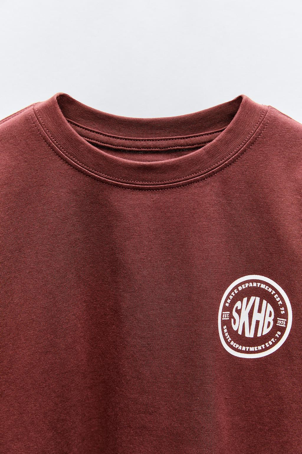 LOGO PRINT T-SHIRT - Zara фото 6