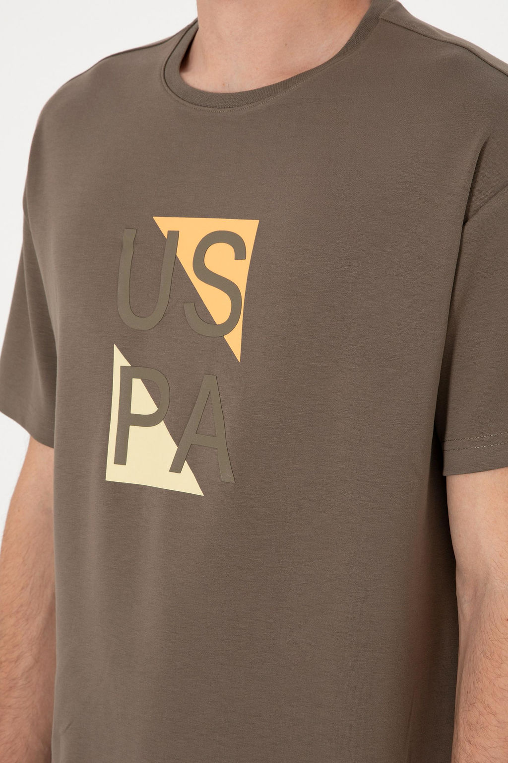 Erkek Comfort Fit Bisiklet Yaka Vizon Ti__rt Sepette S_rpriz _ndirim - U.s. polo assn фото 7