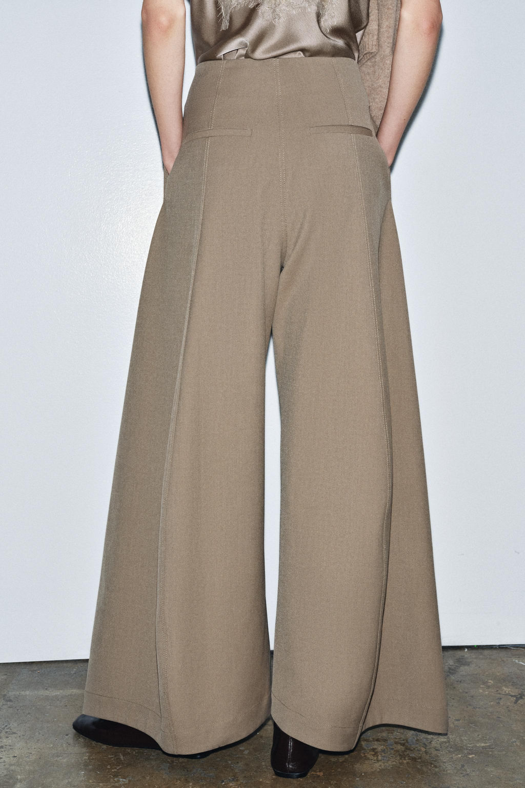ZW COLLECTION VOLUME TROUSERS - Zara фото 3