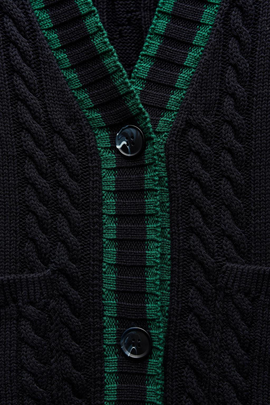 KNIT CARDIGAN - Zara фото 8
