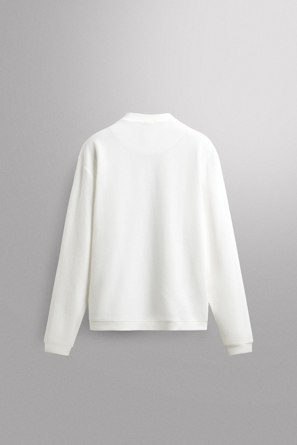SUDADERA CREWNECK WAFFLE TRAINING / Blanco - Zara фото 8