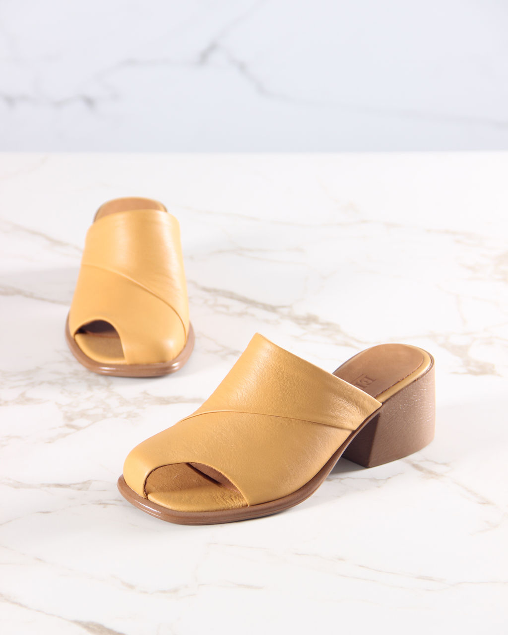 Сабо 5300.23663be.Тыква лион+коричневый