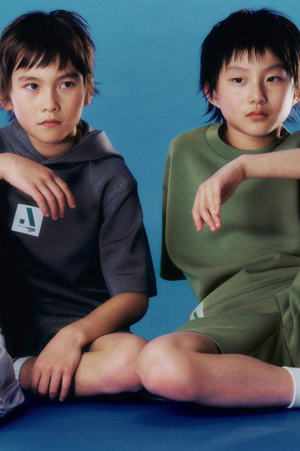 BERMUDA SPORTY LOGO / Verde medio - Zara фото 7