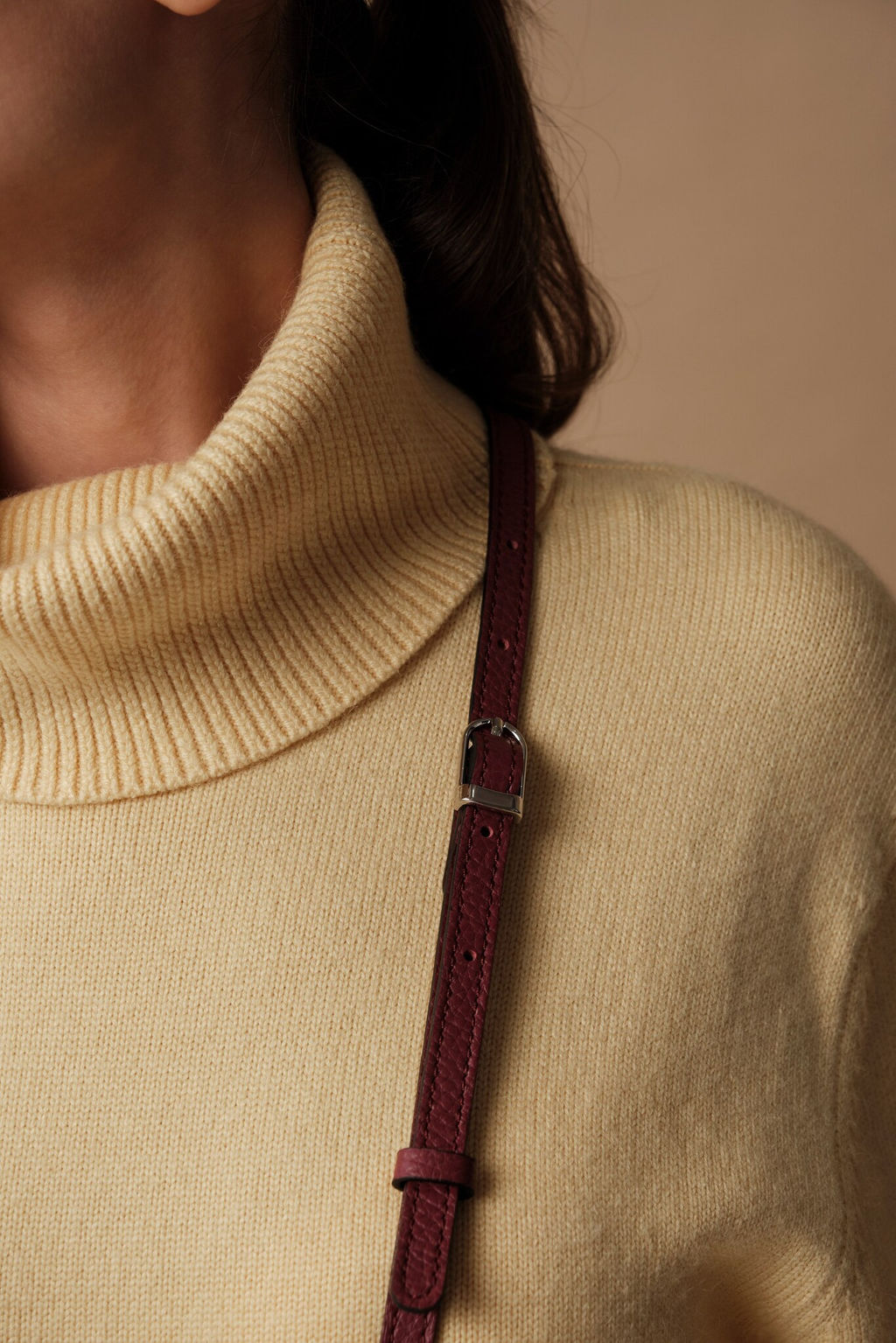 Сумка кожаная Azaro 30832 вишневое каберне