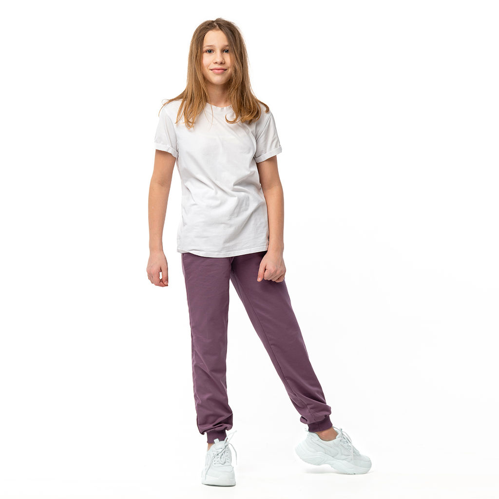 RODOS Брюки для девочки М-256 Винный