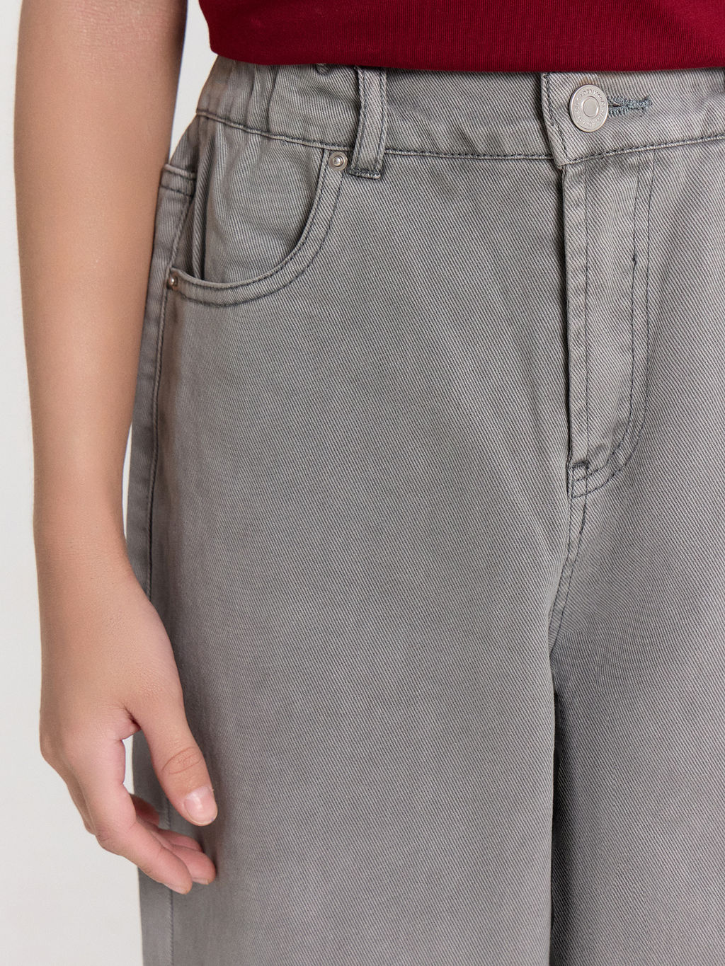 Джинсы для мальчиков серые - Mark formelle фото 5