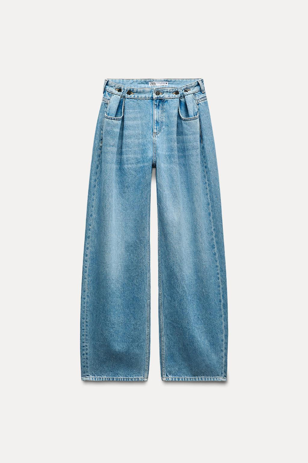 Z1975 LOOSE-FIT WIDE-LEG JEANS - Zara фото 2