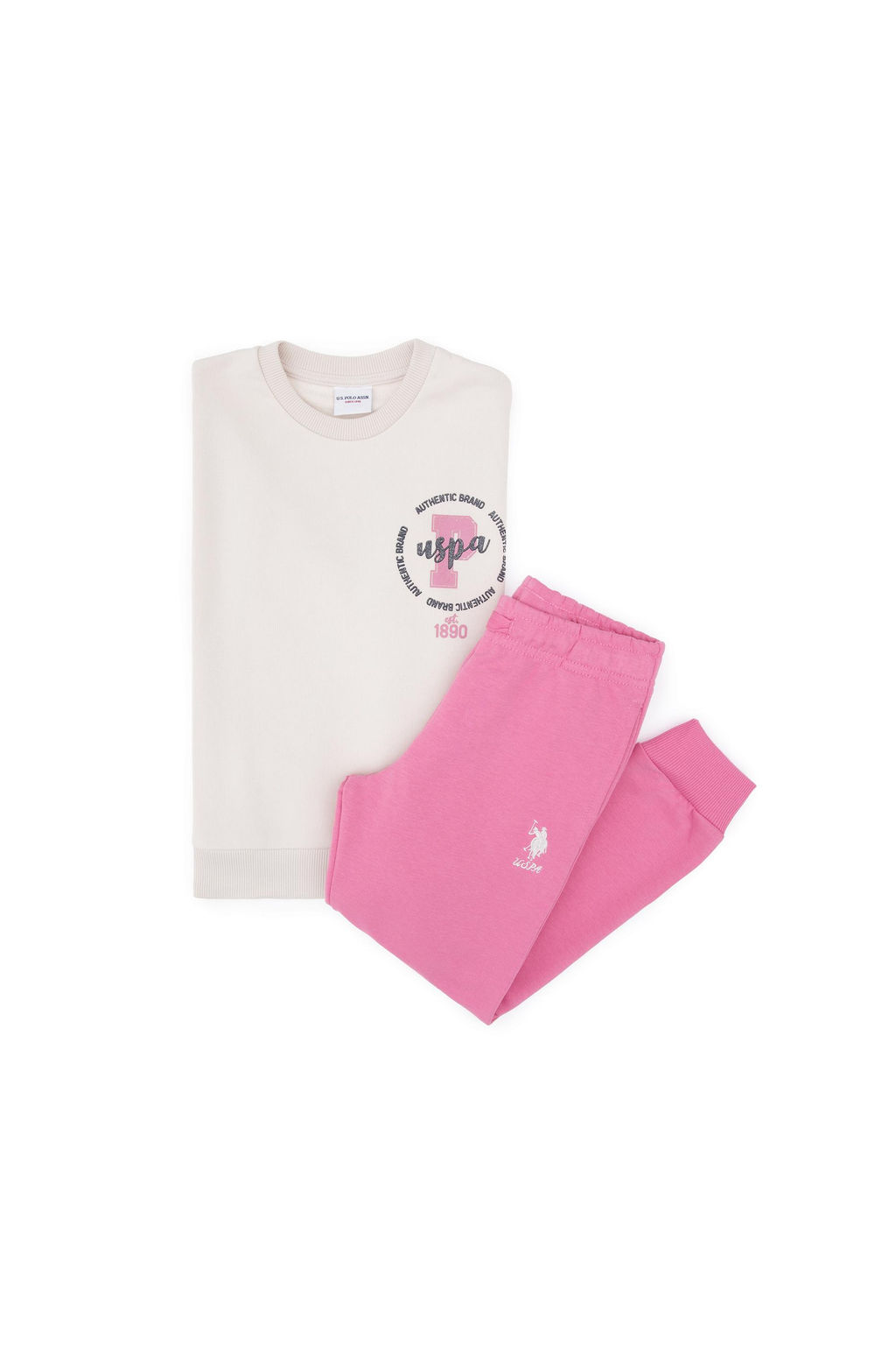 K_z _ocuk Ta_ Pijama Tak_m_ Sepette S_rpriz _ndirim - U.s. polo assn фото 12