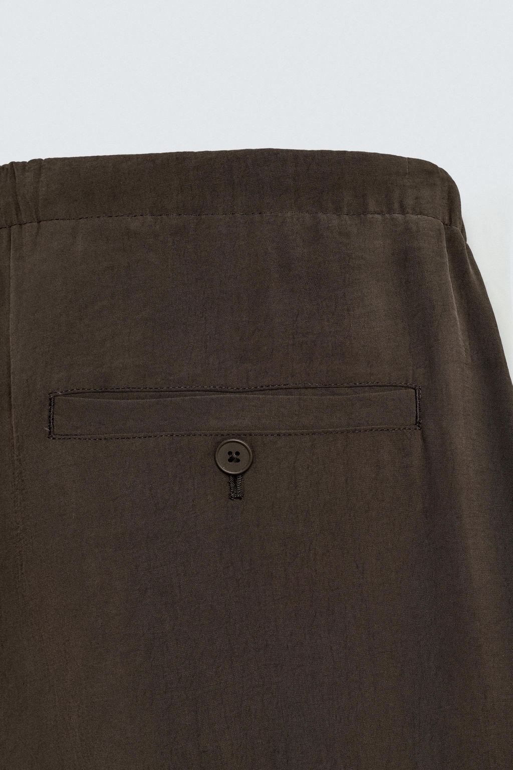 RELAXED FIT FLOWING TROUSERS - Zara фото 20