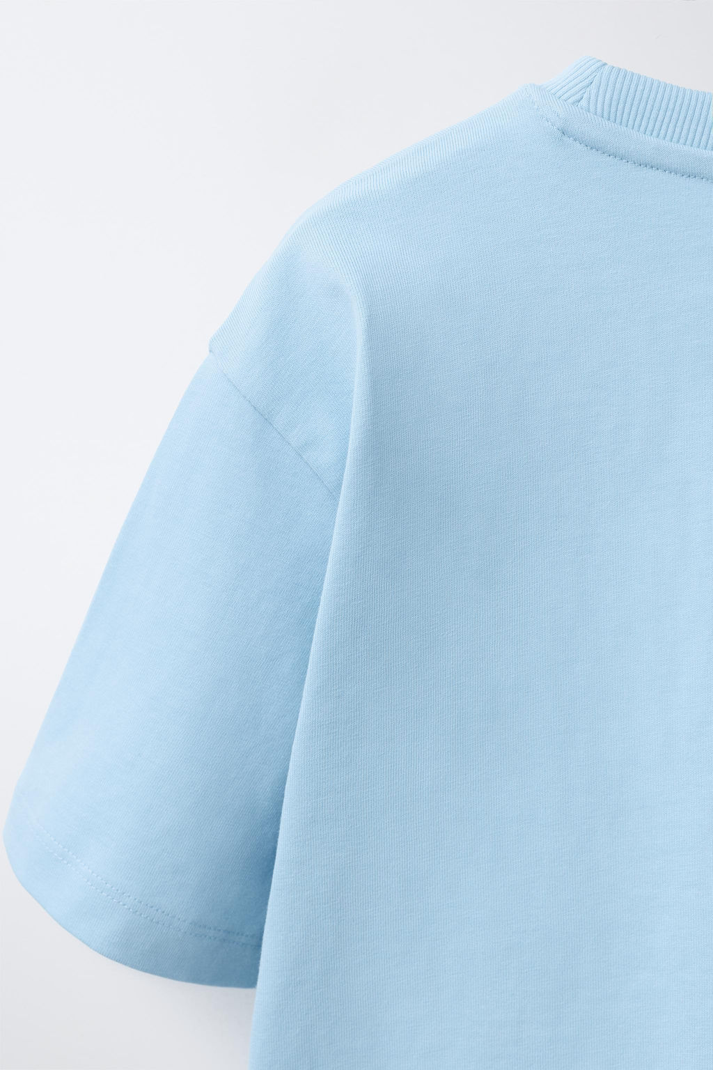 CAMISETA ESTAMPADO TEXTO / Azul - Zara фото 4
