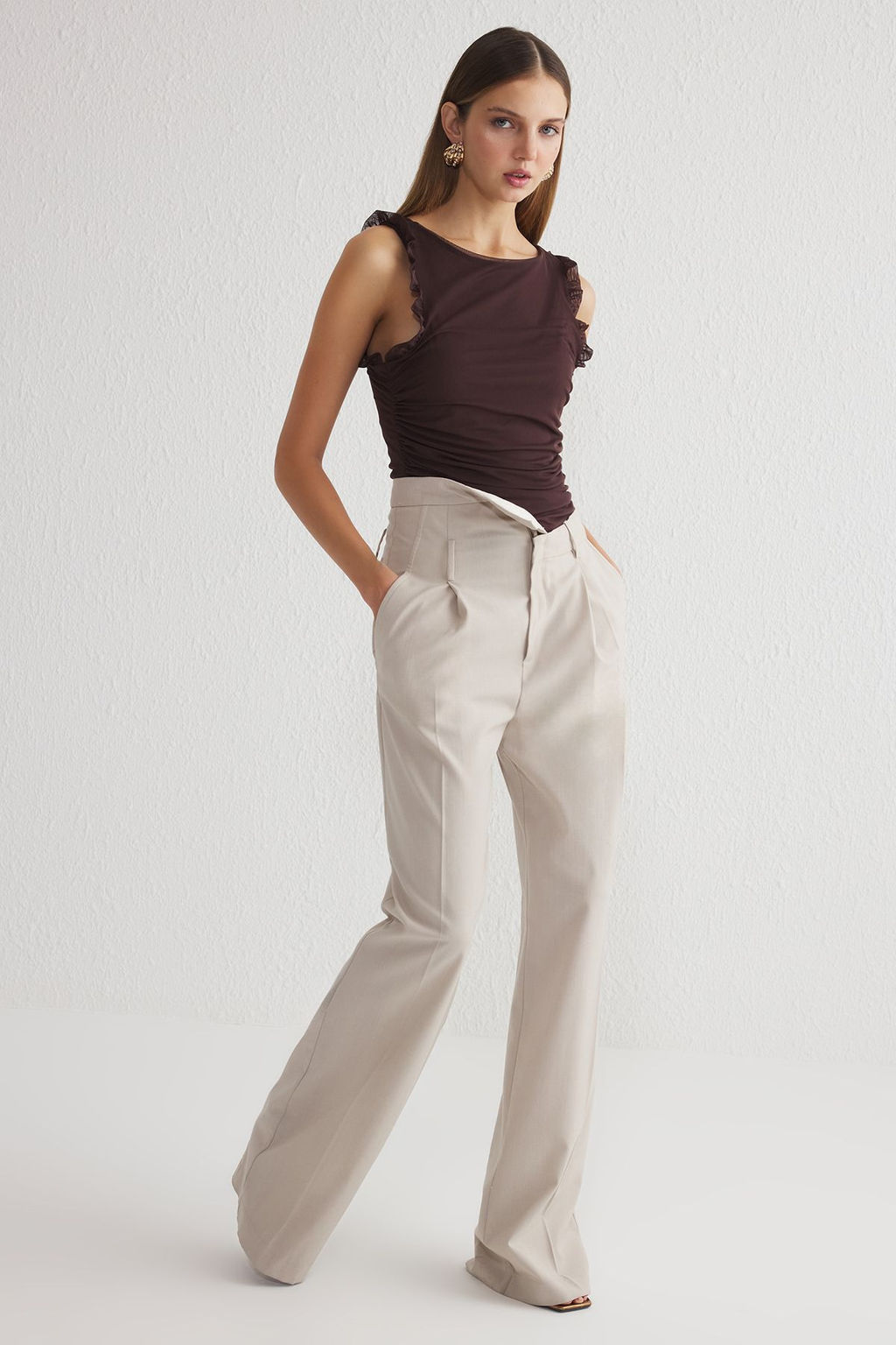 TRENDYOLMILLA Cok Renkli Zebra Desenli Astal? Tul Orme Body TPRSS25BD00003  фото 2