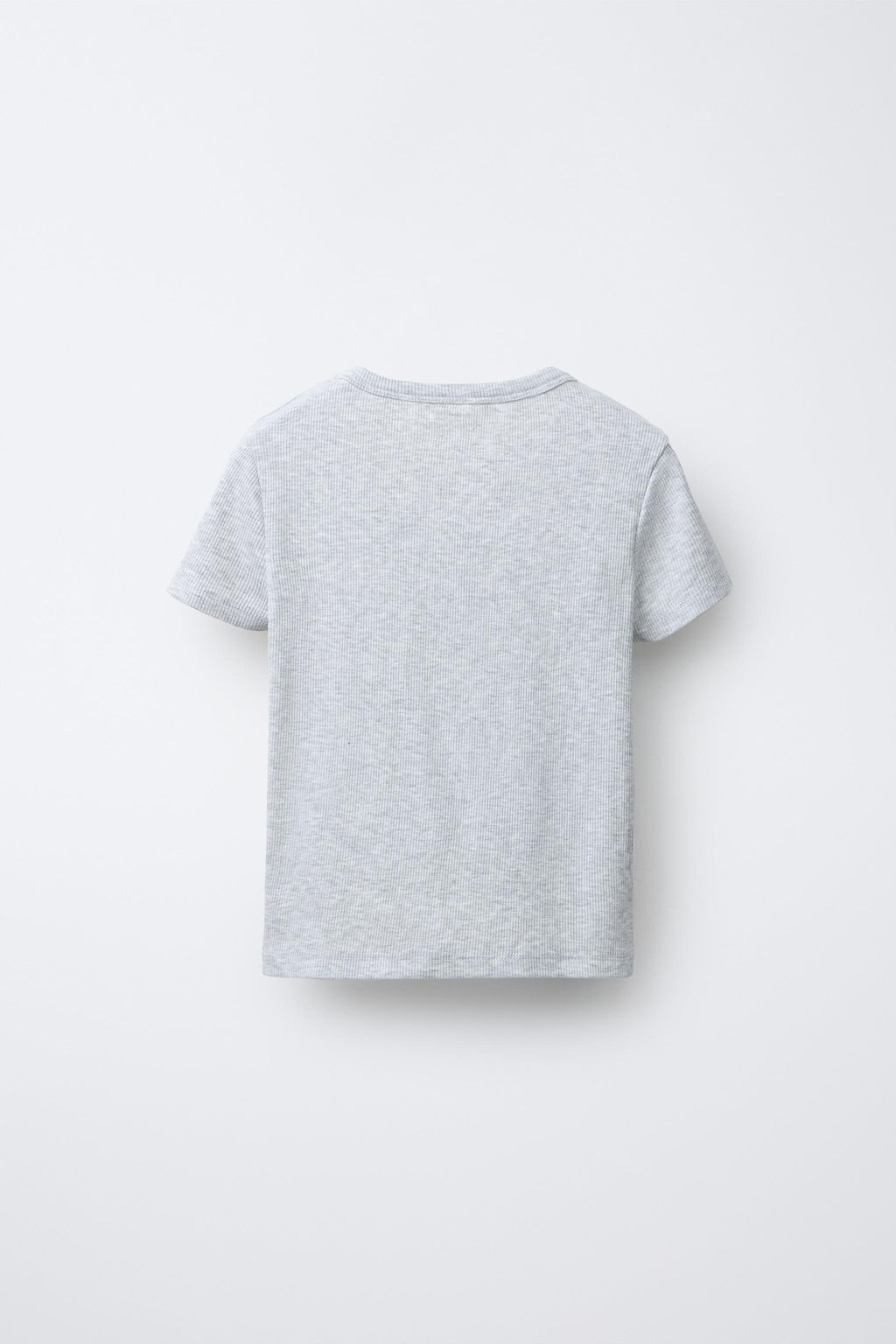 CAMISETA RIB ESTAMPADO OSO / Gris vigor? - Zara фото 2