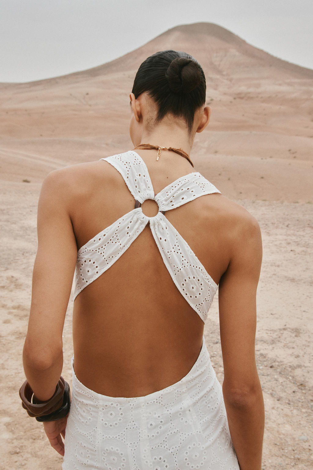 EMBROIDERED MIDI DRESS - Zara фото 12