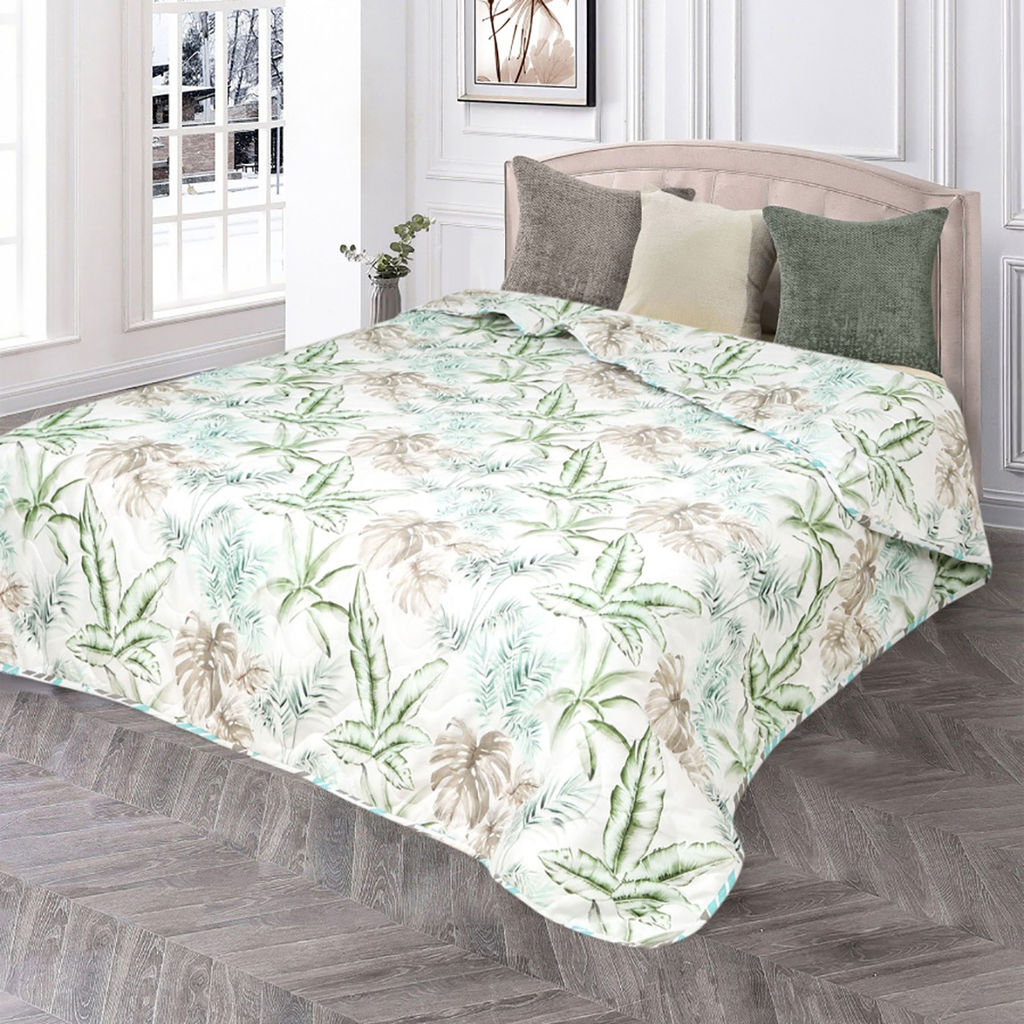 АРТ 047 Покрывало (микрофайбер) 180*210 "Флора"