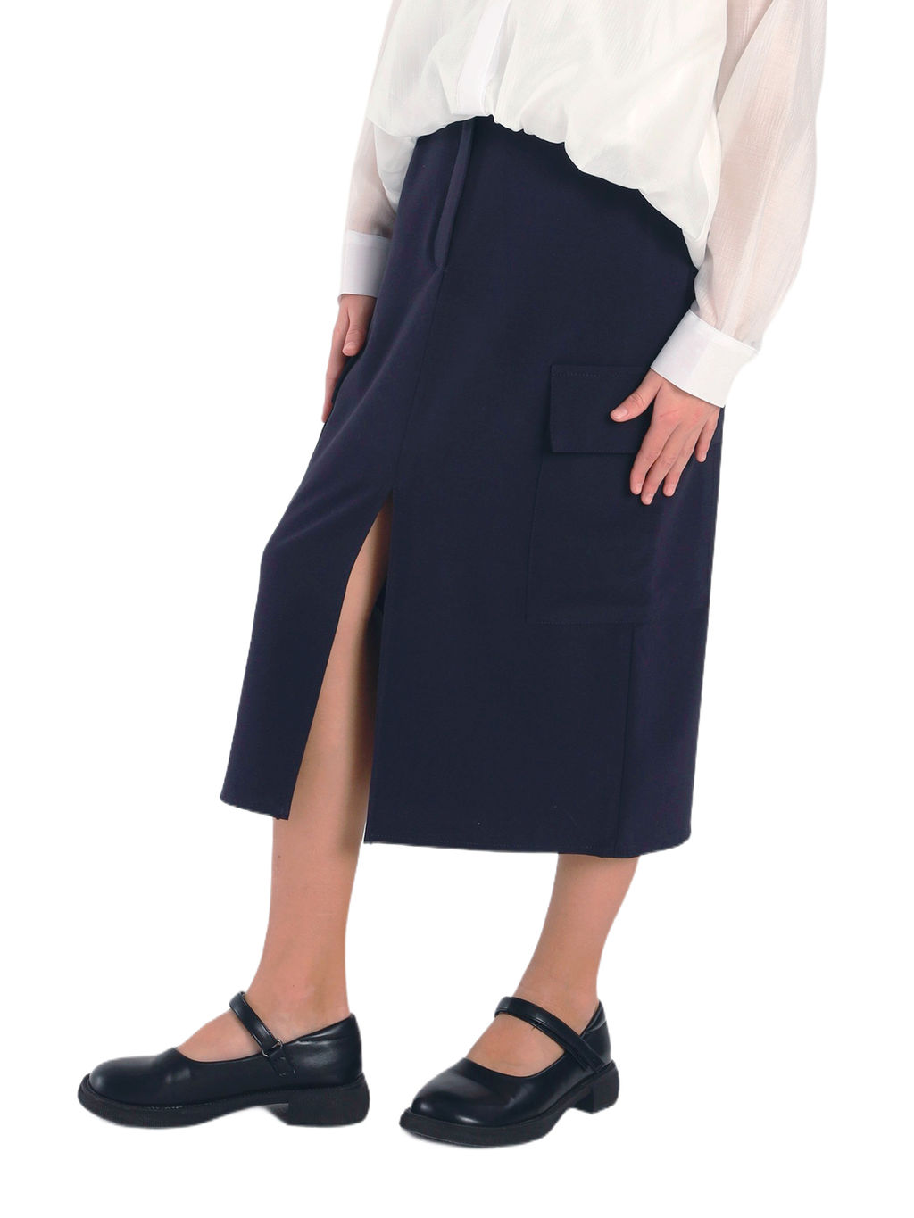 Школьная юбка для девочки О76459 - Карамелли фото 7